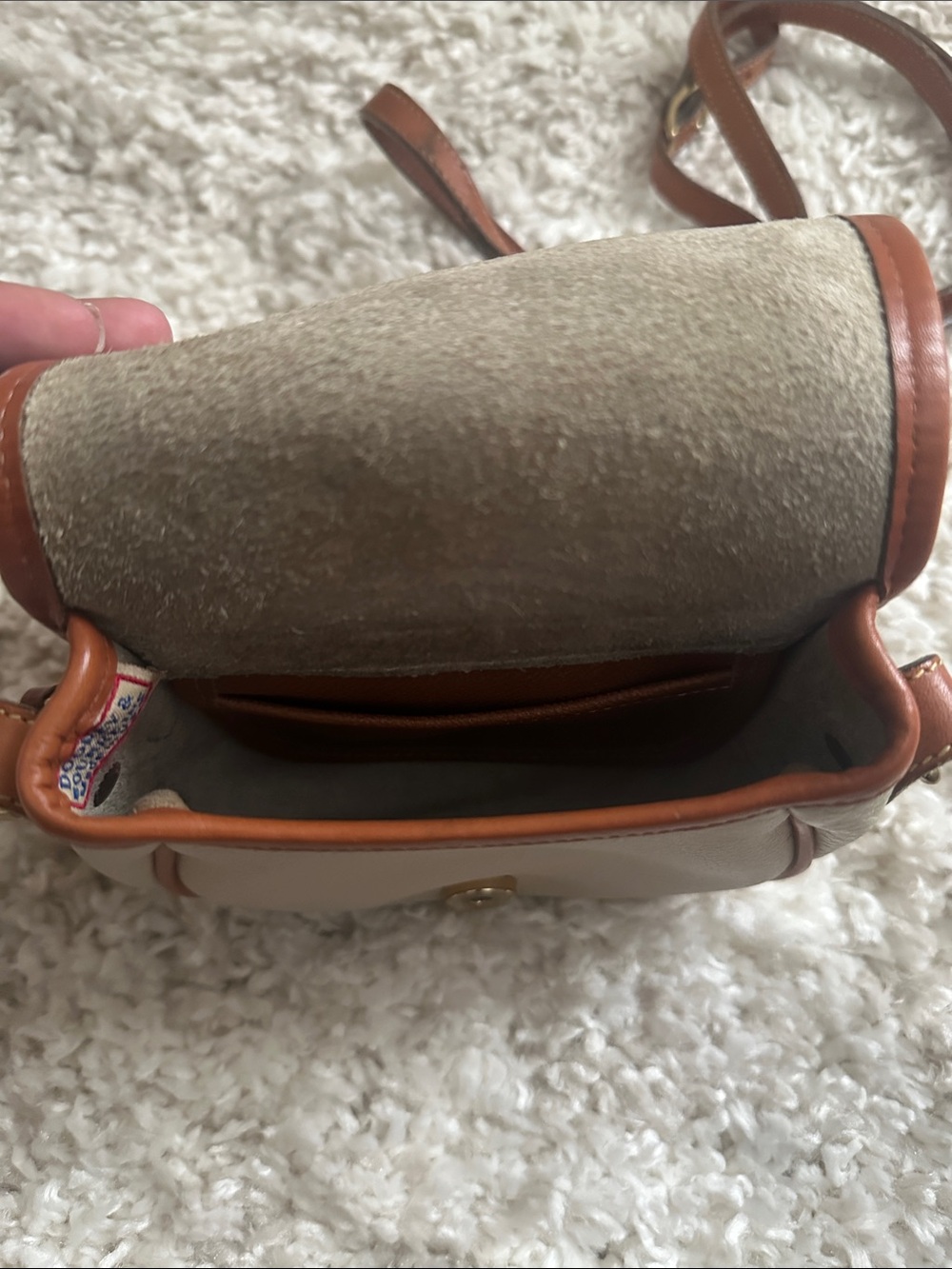 90sY2K Dooney & Bourke All Weather Leather Big Duck - Picture 7 of 8